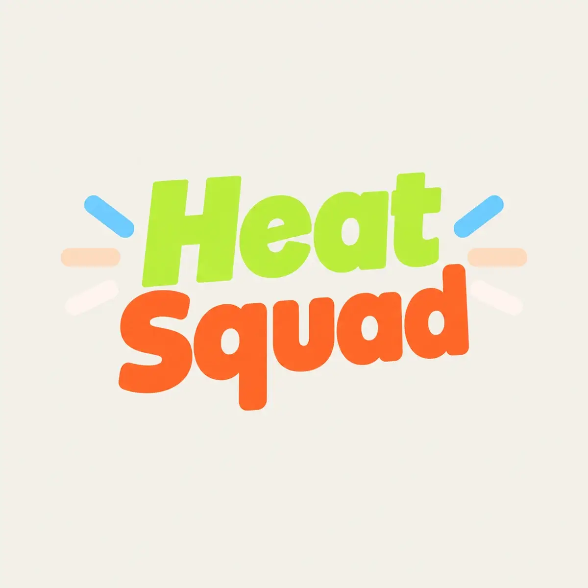 Logo de chauffagiste pour équipe jeune, chauffage et clim