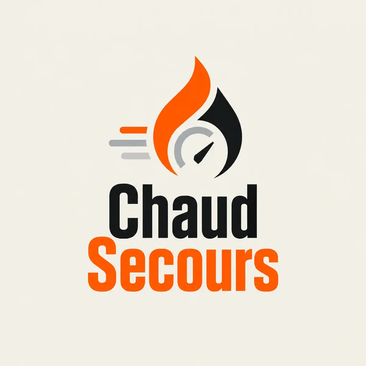 Logo de chauffagiste pour dépanneur 7j/7 en hiver