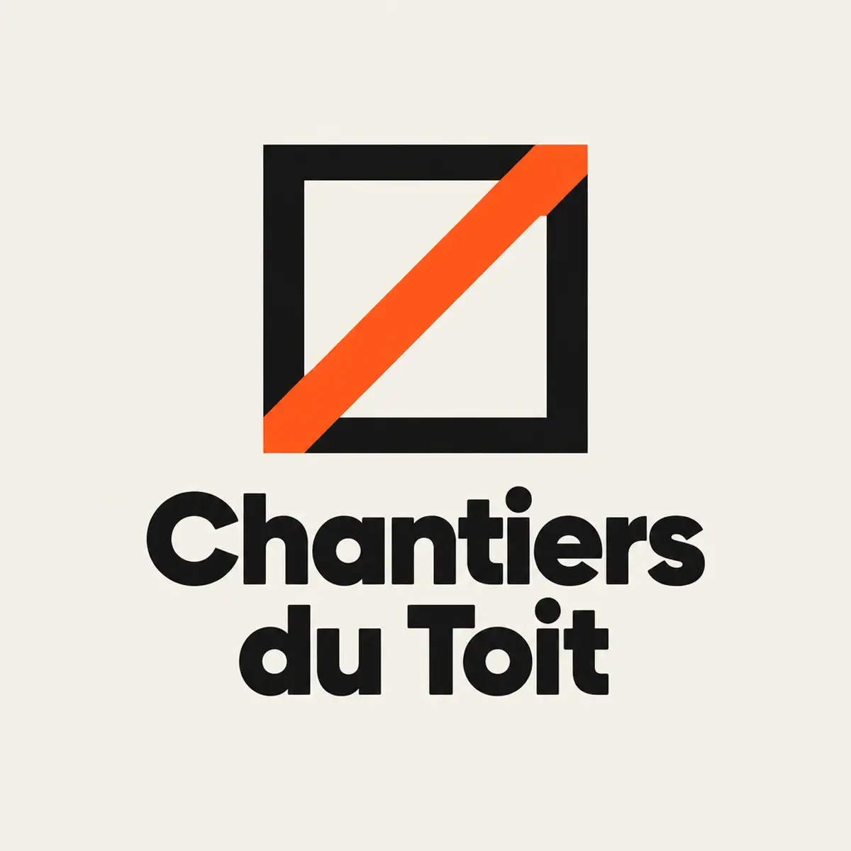 Logo de couvreur pour couvreur qui parle cash, fuite et mousse