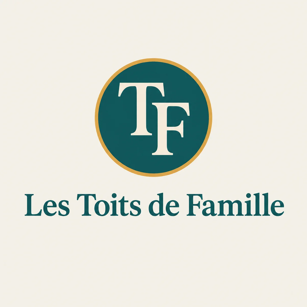 Logo de couvreur pour couvreur de quartier, gérants visibles