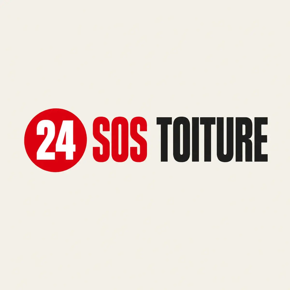 Logo de couvreur pour dépanneur 24 h, sinistres et assurance