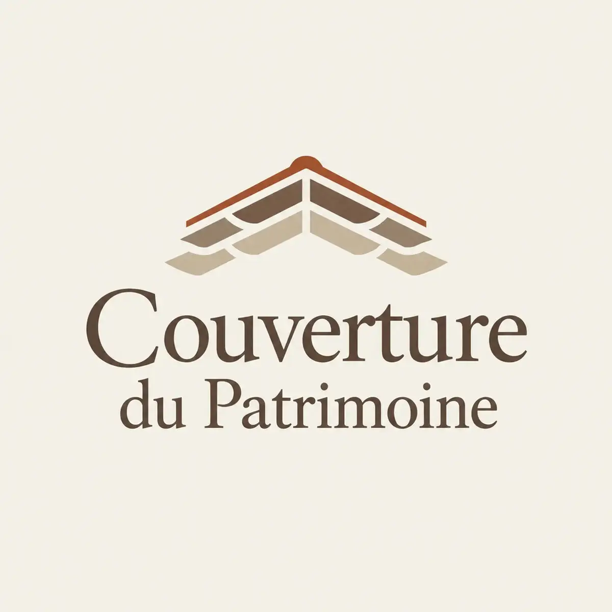 Logo de couvreur pour toitures anciennes, Bâtiments de France
