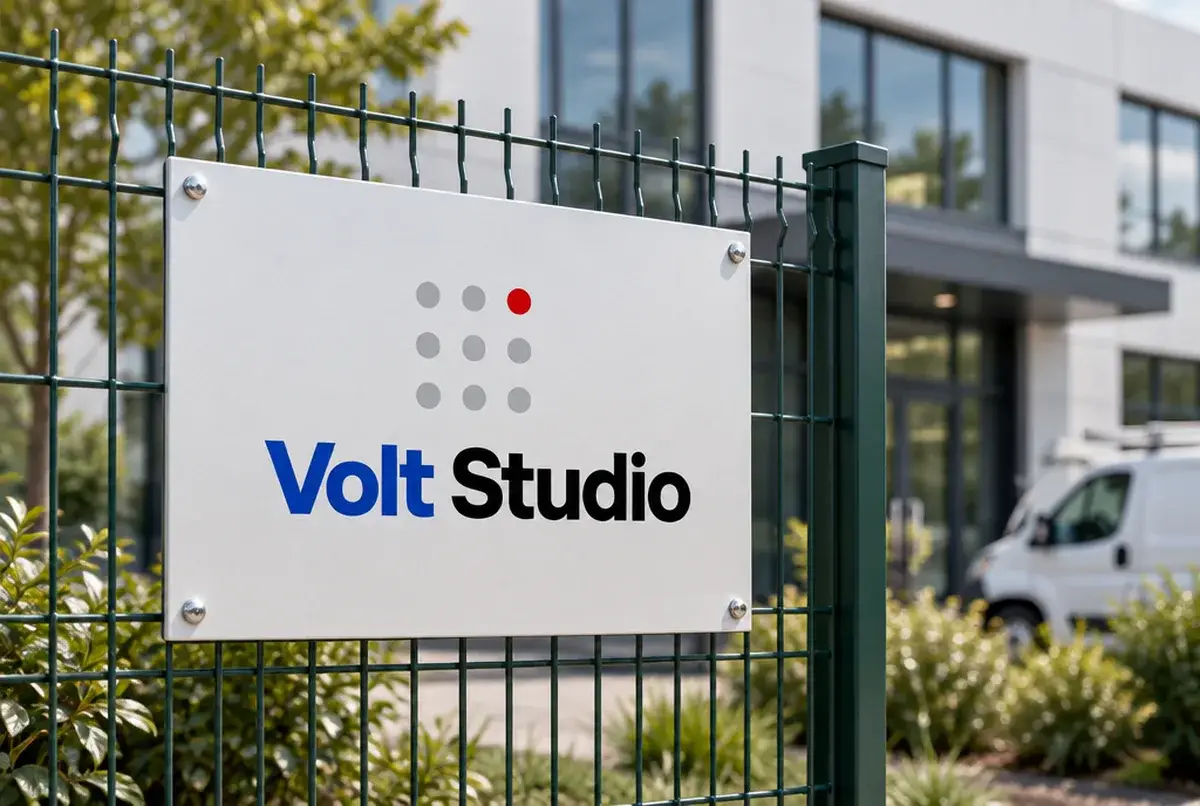 Logo d'électricien pour l'entreprise structurée qui fait du tertiaire et du résidentiel, sur tenues