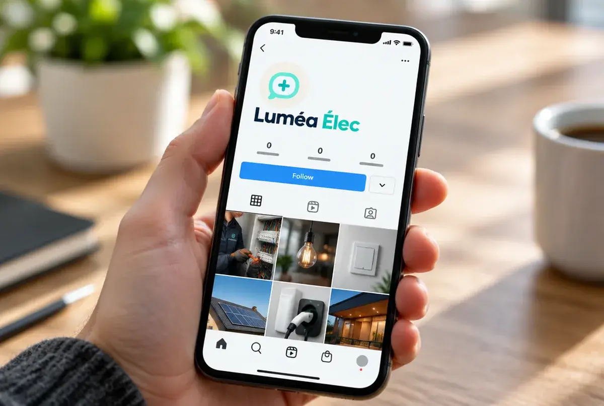 Logo d'électricien pour l'électricien réactif qui donne un prix en vingt minutes, sur site