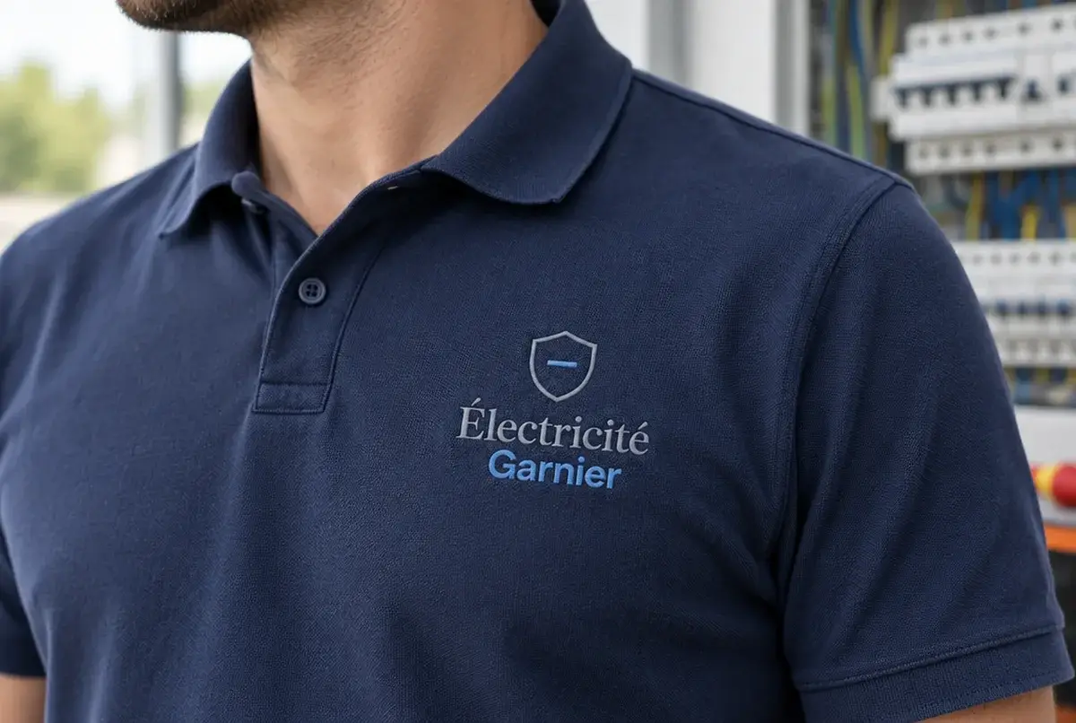 Logo d'électricien pour l'entreprise familiale sérieuse qui rappelle sous deux heures, sur devis