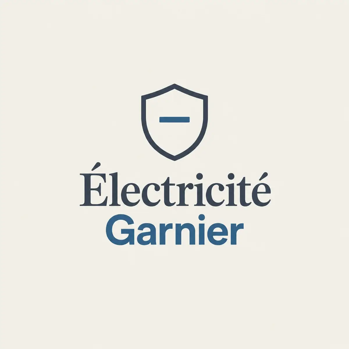 Logo d'électricien pour l'entreprise familiale sérieuse qui rappelle sous deux heures