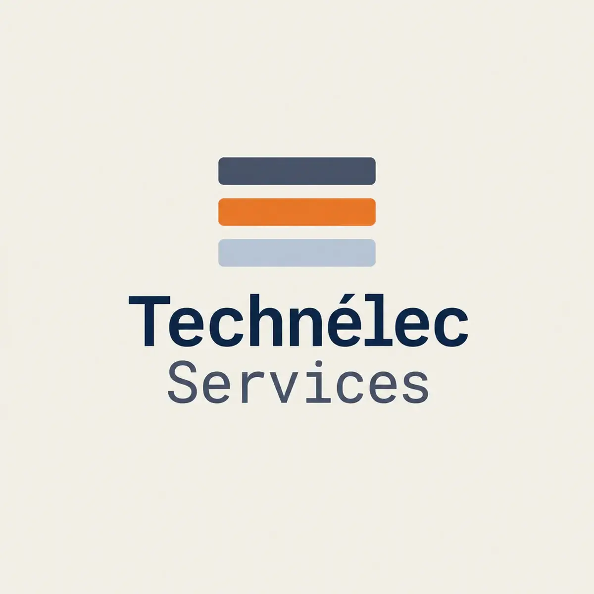 Logo d'électricien pour le prestataire méthodique des entreprises et copropriétés