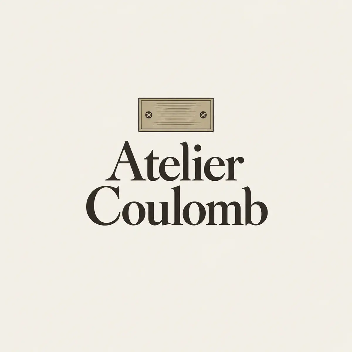 Logo d'électricien pour l'artisan d'art des finitions soignées