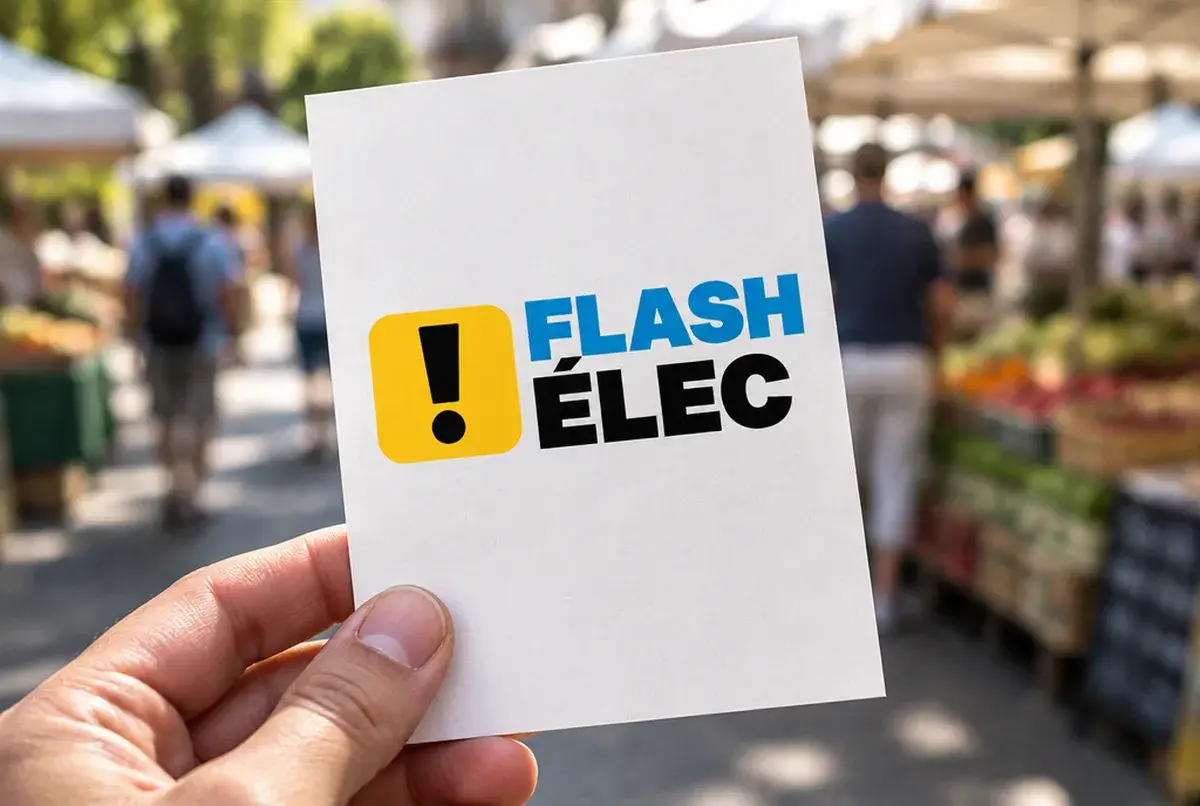 Logo d'électricien pour l'électricien énergique et populaire du jour même, sur camionnette