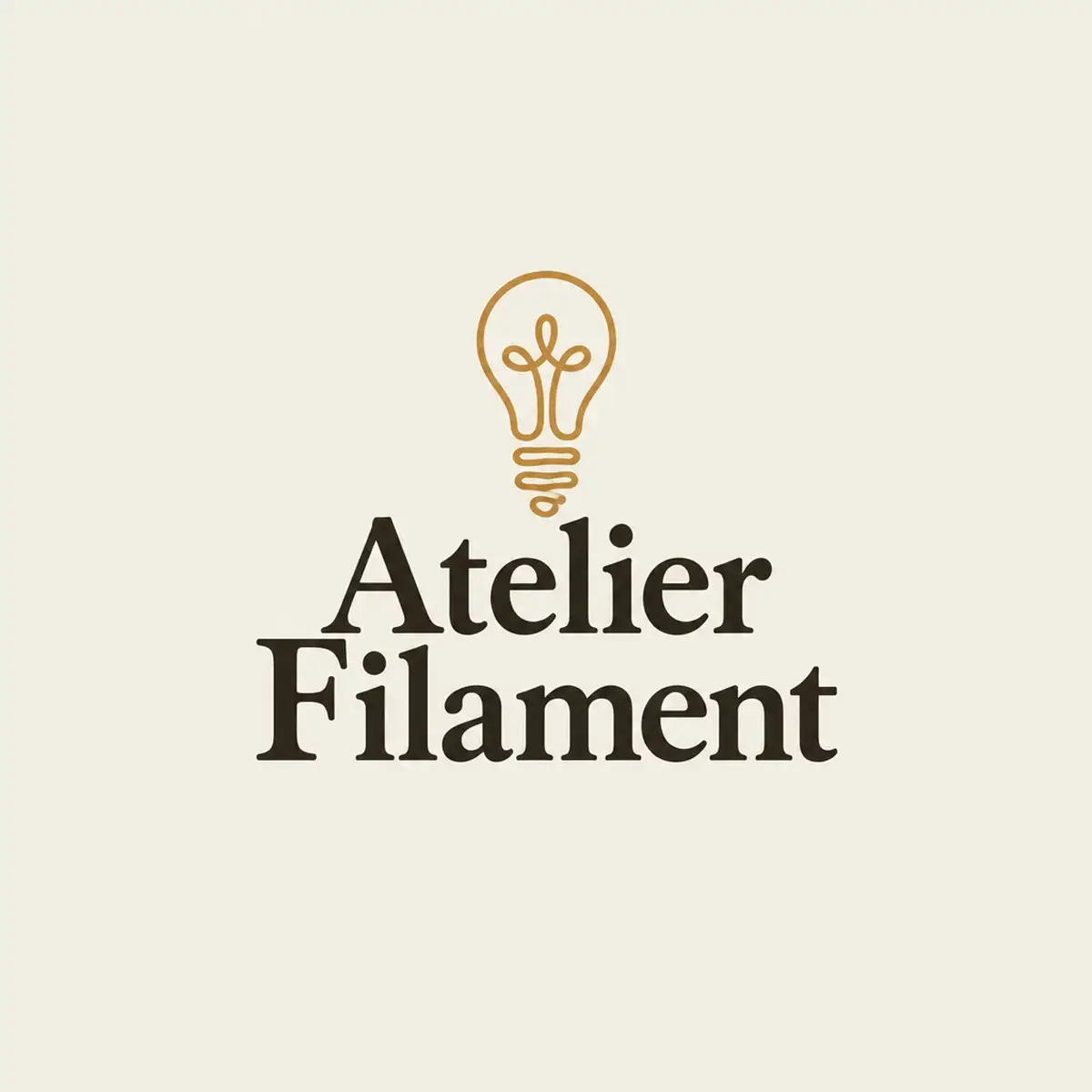 Logo d'électricien pour l'atelier des maisons anciennes et des installations apparentes