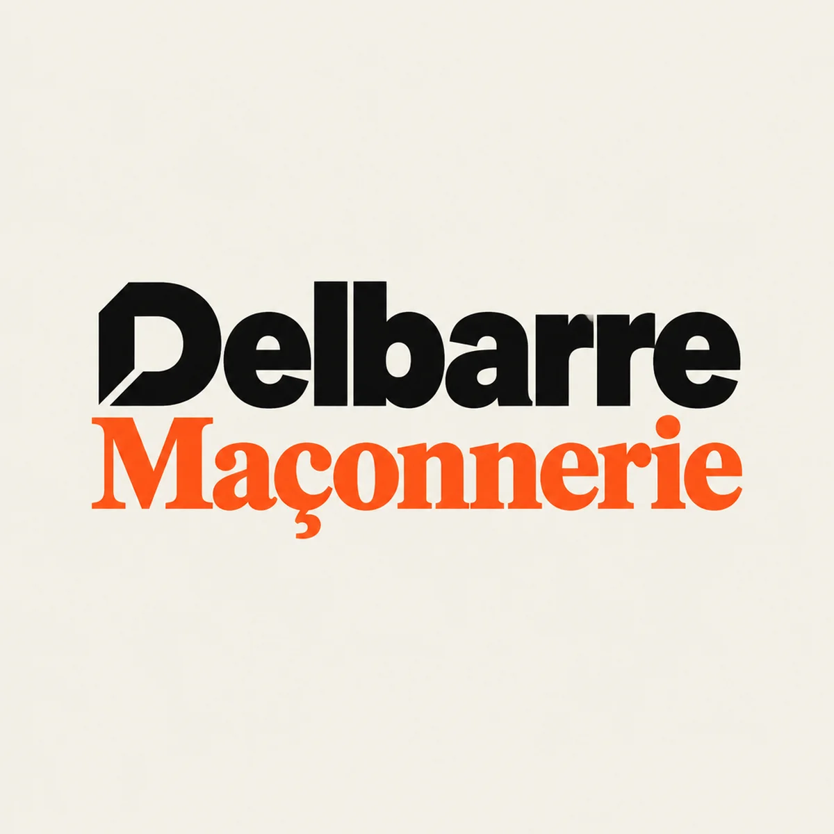 Logo de maçon pour le généraliste de ville qui fait tout et le dit