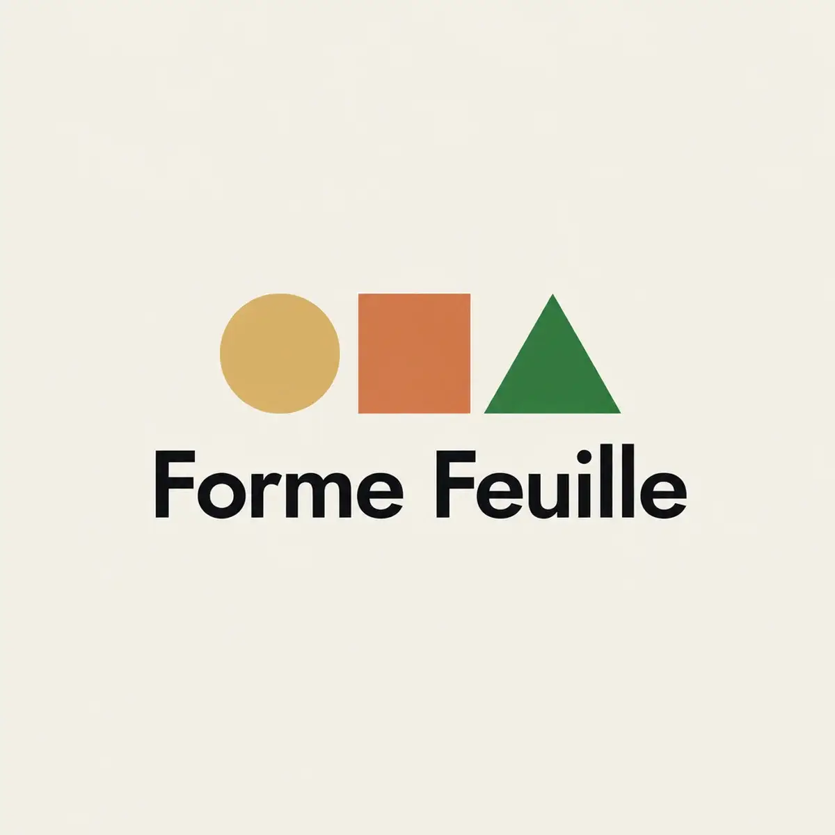 Logo de paysagiste pour aménagements géométriques, jardins de ville