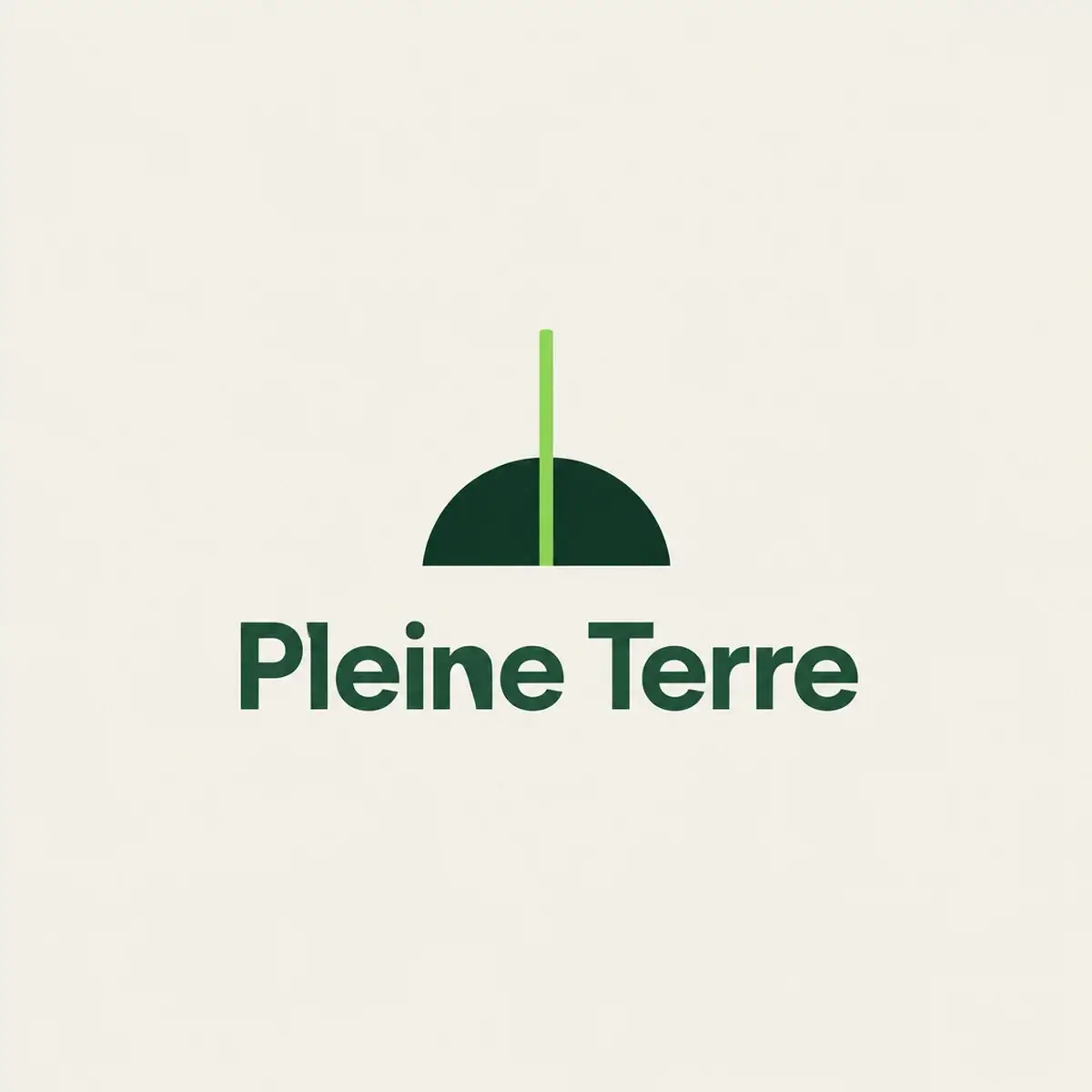 Logo de paysagiste pour créateur avec de belles photos
