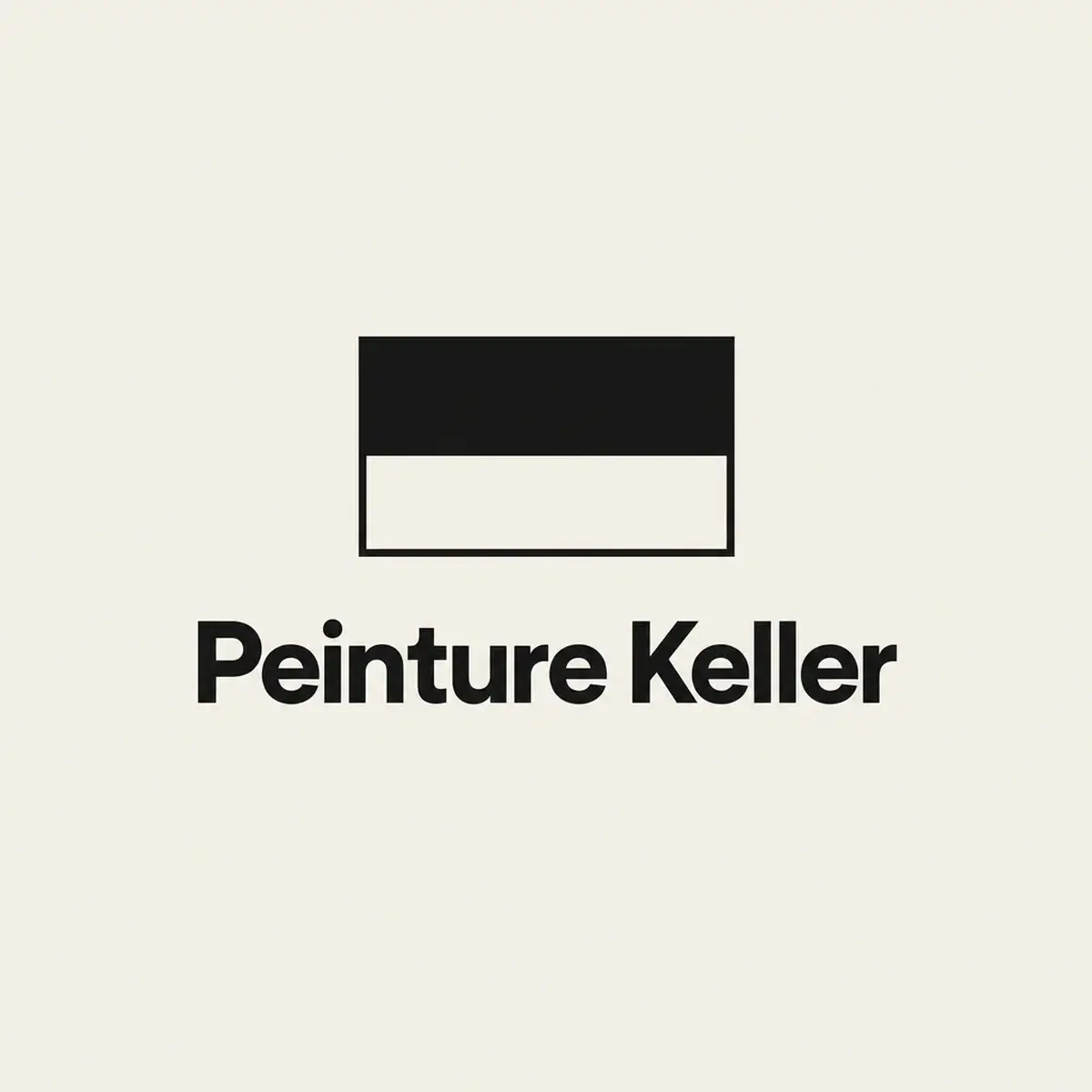 Logo de peintre en bâtiment pour entreprise généraliste qui veut paraître rigoureuse