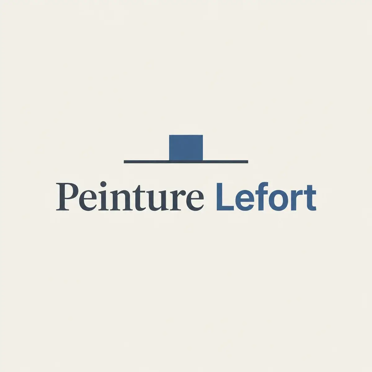 Logo de peintre en bâtiment pour peintre familial rassurant, formulaire de rappel