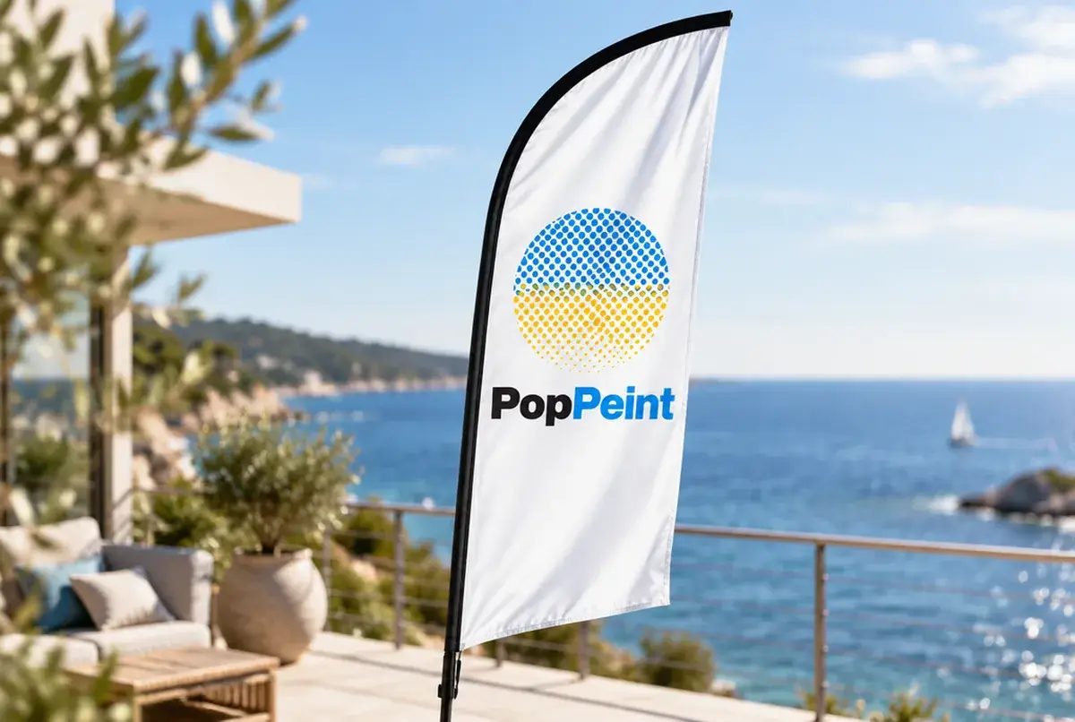 Logo de peintre en bâtiment pour jeune peintre, studios et premiers appartements, sur autocollants