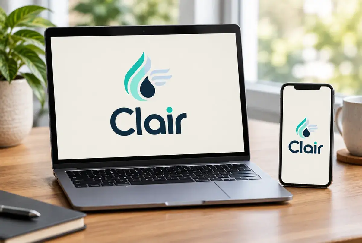 Logo de plombier pour jeune entreprise, plomberie et climatisation, sur site