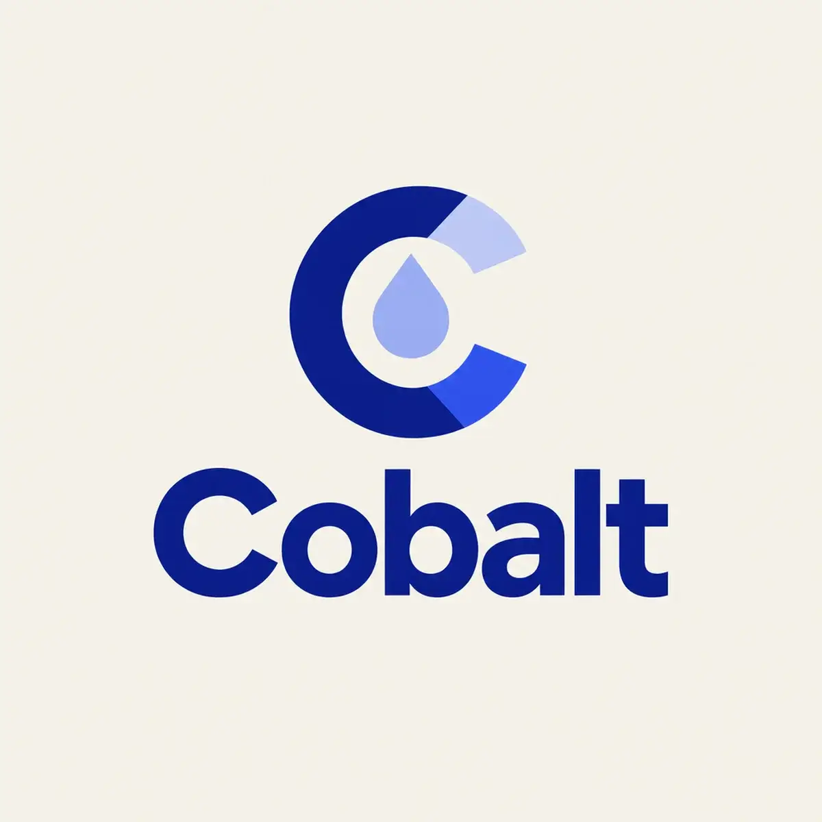 Logo de plombier pour entreprise qui veut une identité forte et simple