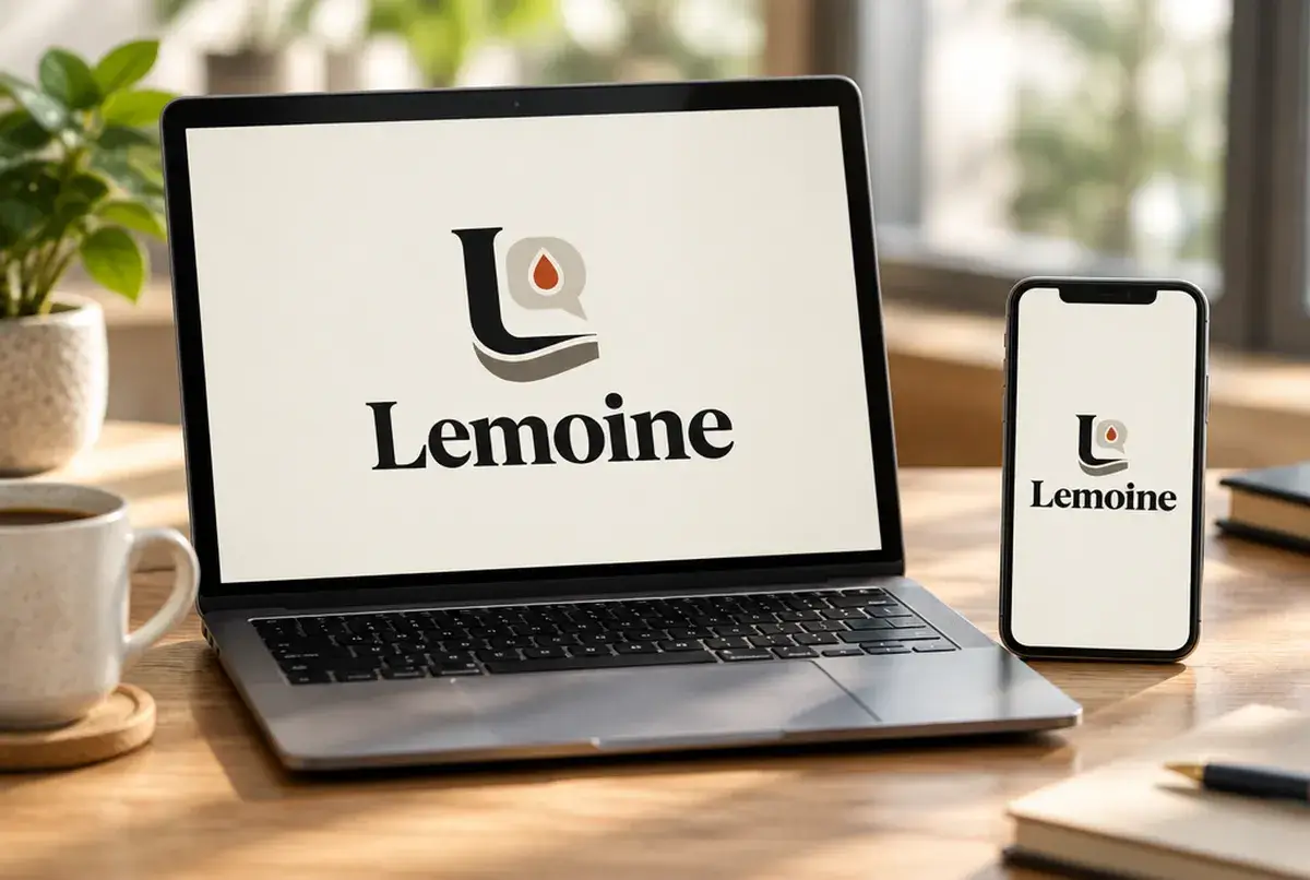 Logo de plombier pour plombier pédagogue qui explique son métier, sur site